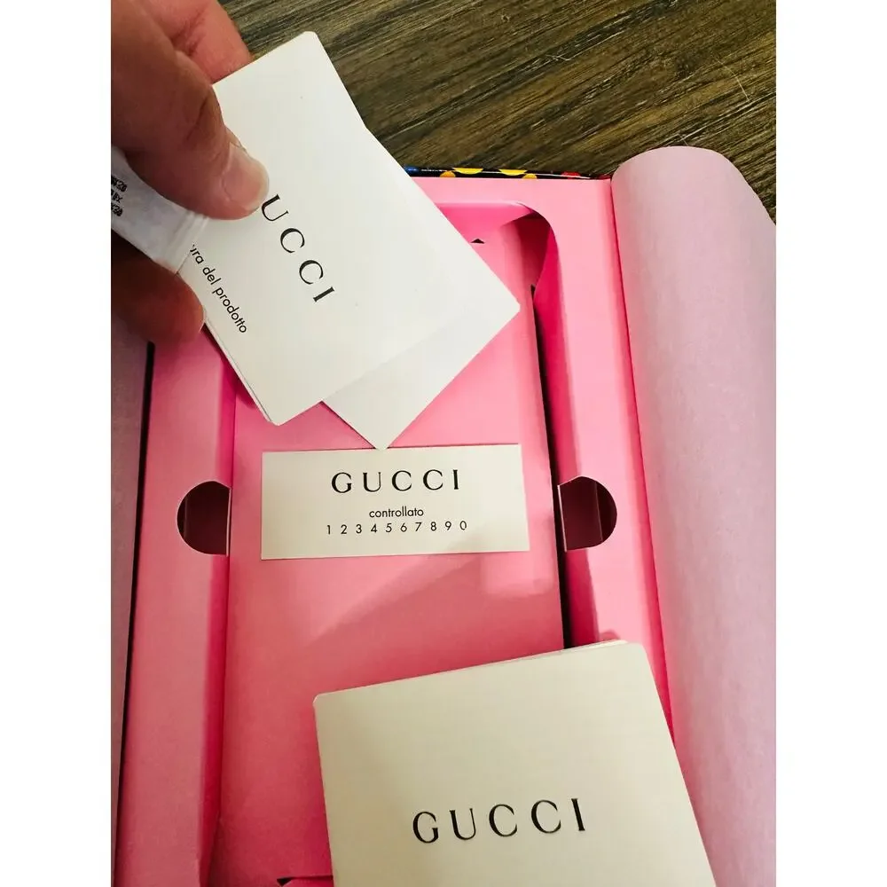GUCCI Supreme Monogram Pyschedelic IPhone XS X Phone Case Cover NEW in BOX